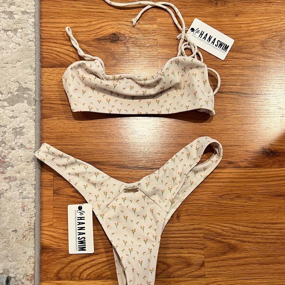 NEVER WORN BIKINI!! Boho vibes!!!